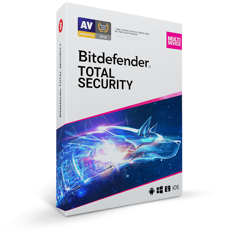 Bitdefender Total Security 2026 | 10 Appareils | 2 Ans | Téléchargement