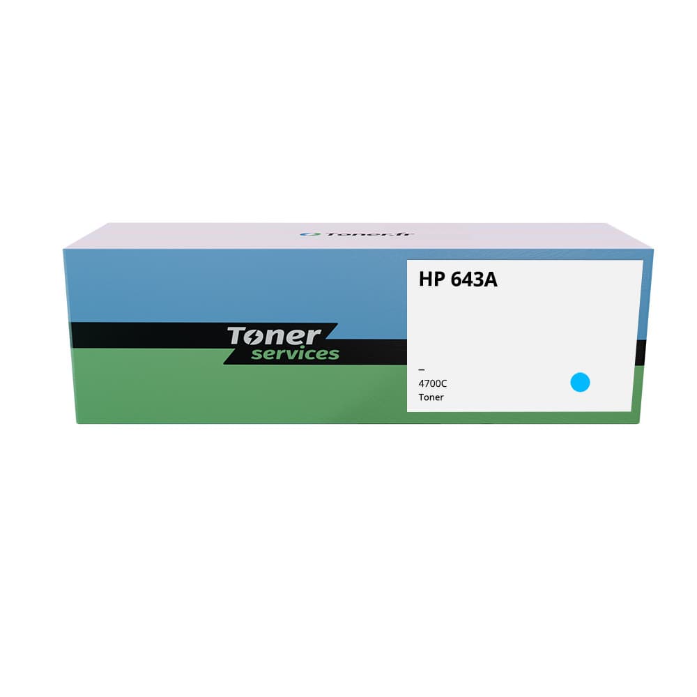 Toner compatible HP 643A Cyan